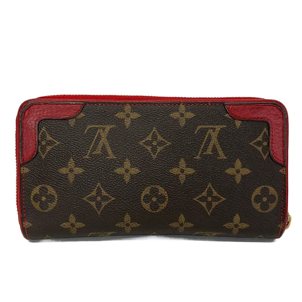 Louis Vuitton Zippy Wallet Monogram Long Wallet M61854 Monogram Canvas Calf - Picture 2 of 8